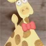 Spitztüte Basteln Vorlage Erstaunlich Stampin Up Playful Pals Valentine S or Party Giraffe