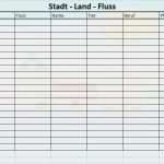 Stadt Land Fluss Spiel Vorlage Angenehm Stadt Land Fluss