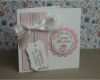 Stampin Up Karten Vorlagen Fabelhaft Taufkarte Rosa Stampin Up Karten Pinterest