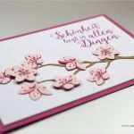 Stampin Up Karten Vorlagen Neu Blütenzweig Karten Mit Material Von Stampin‘ Up