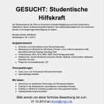 Stellenanzeige Erstellen Vorlage Erstaunlich Stellenausschreibung Für It Hiwi – Stura Ovgu