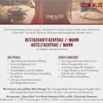 Stellenanzeige Gastronomie Vorlage Einzigartig Vorlage Muster Bewerbung 1 Anschreiben Bewerbung