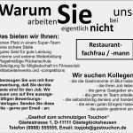 Stellenanzeige Gastronomie Vorlage Süß Gute Stellenanzeigen Für Gastronomie