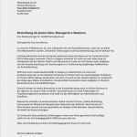 Stellenanzeige Vorlage Word Neu Anschreiben Muster Als Vorlage
