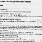 Stellenbeschreibung Vorlage Controller Erstaunlich Stellenbeschreibung Einkaufscontroller