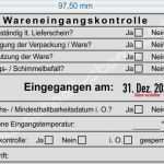 Stempel Vorlage Erstellen Wunderbar Wareneingangskontrolle Temperatur Gastronomie Stempel