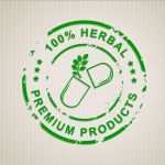 Stempel Vorlage Illustrator Fabelhaft Pflanzliches Produkt Briefmarken Grüner Kreis Kapsel