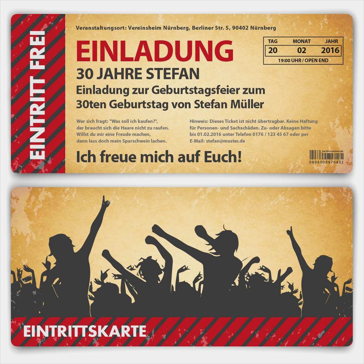 Sterbebilder Vorlagen Kostenlos Gut Geburtstagseinladungskarten Als Party Vintage Ticket