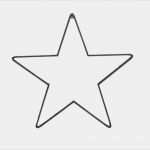 Stern 5 Zacken Vorlage Hübsch Stern Klein Für Wand Wohnen