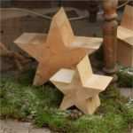 Sterne Aus Holz Sägen Vorlagen Angenehm Deko Holz Stern Weihnachtsstern Natur Shabby Landhaus