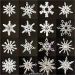 Sterne Ausschneiden Vorlage Süß Sechseckige Schneeflocken Aus Papier Anleitung