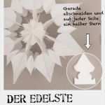 Sterne Scherenschnitt Vorlage Erstaunlich Sterne Aus butterbrottüten Kostenlose Anleitung