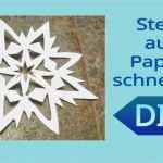 Sterne Scherenschnitt Vorlage Gut Papierstern Schneiden