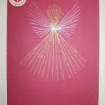 Sterne Sticken Vorlagen Best Of Karte Mit Fadengrafik Engel Kreativgraz