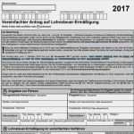 Steuererklärung Vorlage 2014 Schön Vereinfachter Antrag Auf Lohnsteuer Ermäßigung 2017 Pdf