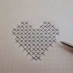 Sticken Nach Vorlage Inspiration Kleine Grußkarte Zum Muttertag