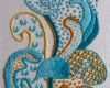 Sticken Plattstich Vorlagen Cool Détail Motif Crewell Sticken Stitching