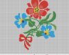 Sticken Plattstich Vorlagen Fabelhaft Blumen Sticken Vorlagen