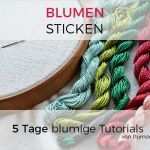 Sticken Plattstich Vorlagen Inspiration Sticken Lernen Leicht Gemacht Pumora