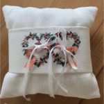 Stickmuster Kreuzstich Vorlagen Bewundernswert Stickmuster Vorlage Ringkissen Hochzeit Kese