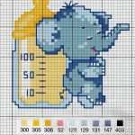 Stickmuster Kreuzstich Vorlagen Hübsch Elefant Biberó Sticken Pinterest