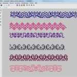 Stickmuster Kreuzstich Vorlagen Inspiration Cross Stich Randjes Pinterest