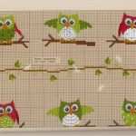 Stickmuster Kreuzstich Vorlagen Süß Eulen Stickmuster …