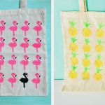 Stofftaschen Bemalen Vorlagen Wunderbar Diy Stofftasche Zum Wenden Selber Machen Stoff Mit