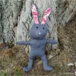 Stofftier Nach Vorlage Luxus Nähanleitung Für Einen Osterhasen › Anleitungen Do It