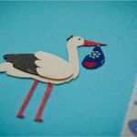 Storch Schablonen Vorlagen Fabelhaft Karten Zur Geburt – Selbstgebatelt