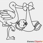 Storch Schablonen Vorlagen Schönste Storch Mit Kind Gratis Malvorlage