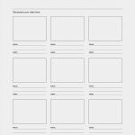 Storyboard Video Vorlage Schön 免费 A4 Storyboard for Production Of and Video