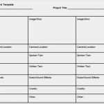 Storyboard Vorlage Word Schön Professional Blank Animation Storyboard Template Word Pdf