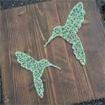 String Art Vorlagen Kostenlos Angenehm Made to order String Art Hummingbird Sign