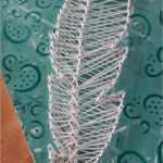 String Art Vorlagen Kostenlos Gut Diy – Federbild Mit Nägeln Und Faden Schnur