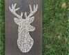String Art Vorlagen Kostenlos Schön Made to order String Art Deer Head Sign Medium