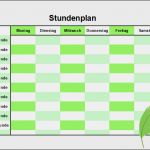 Stundenplan Erstellen Uni Vorlage Elegant Kostenlose Stundenplanvorlagen Fice Lernen