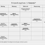 Stundenplan Uni Vorlage Excel Hübsch so Geht S Stundenplan Erstellen Fürs Studium Unicum