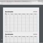 Stundenplan Vorlage Excel Beste Nett Stundenplan Vorlage Line Fotos Beispiel