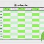 Stundenplan Vorlage Excel Cool Stundenplan Vorlagen Word & Excel Download
