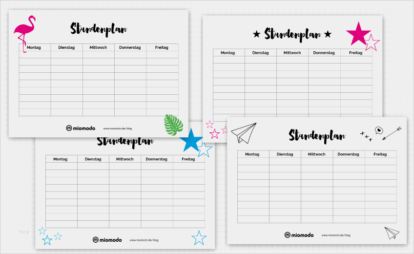 Stundenplan Vorlage Online Hübsch Stundenplan Vorlage 9 Stunden Ganztagsschule