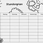 Stundenplan Vorlage Zum Ausdrucken Genial Ausmalbild Stundenpläne Zum Ausmalen Natur Kostenlos