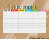 Stundenplan Vorlage Zum Ausdrucken Wunderbar Stundenplan Vorlage Kostenlos