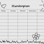 Stundenplan Vorlage Zum Ausfüllen Best Of Stundenplan Zum Ausdrucken Kostenlos Mc48