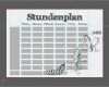 Stundenplan Vorlage Zum Ausfüllen Fabelhaft Stundenplan Erstellen In Illustrator – Anleitung