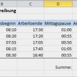 Stundenrechner Excel Vorlage Fabelhaft Excel Rechnung Mit Uhrzeit