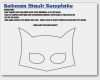 Superhelden Maske Vorlage Inspiration Die Besten 25 Batman Maske Vorlage Ideen Auf Pinterest