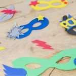 Superhelden Maske Vorlage Inspiration Superhelden Masken Basteln