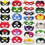 Superhelden Maske Vorlage Neu 25 Felt Superhero Masks Party Pack You Choose Styles Dress