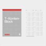 T Konten Eröffnungsbilanz Vorlage Erstaunlich Brunnen T Konten Block A4 sonderlineatur 25 Blatt Bei